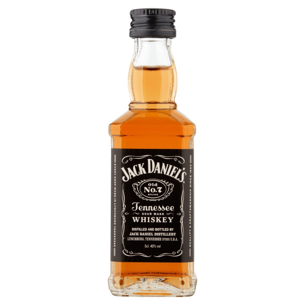 Jack Daniels Miniature Whiskey 5cl Bottle : Just A Glass, Miniature